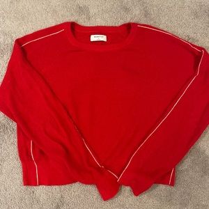 Aritzia red sweater